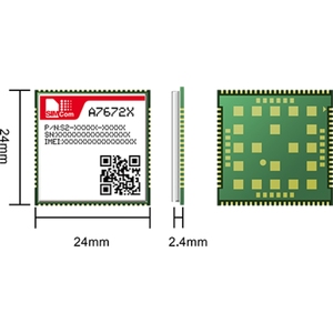 Módulo SIMCOM A7666E LTE Cat1 4G de banda completa, protocolo TCP/IP, comunicación estable para enrutador Industrial, equipo M2M IoT - Product Image 1