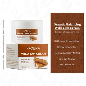 Meilleures ventes de crème d'igname sauvage à base de plantes naturelles réparatrice <span class=keywords><strong>hydratante</strong></span> verrouillage <span class=keywords><strong>eau</strong></span> soins de la peau crème anti-rides pour le visage - Product Image 6