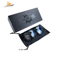 Prix d'usine OEM, étui à lunettes personnalisé avec logo de marque imprimé, nouveau design, boîte d'emballage rigide en carton pour lunettes de soleil et lunettes de vue