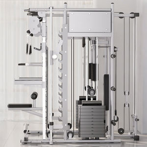 Máquina Smith <span class=keywords><strong>con</strong></span> Jaula <span class=keywords><strong>de</strong></span> Potencia Comercial, Equipo <span class=keywords><strong>de</strong></span> Gimnasio <span class=keywords><strong>con</strong></span> Carga <span class=keywords><strong>de</strong></span> Placas para Uso en Gimnasio - Product Image 1