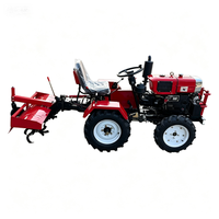 Petits tracteurs agricoles chinois, certifiés CE, 4 roues motrices, compatibles avec divers outils agricoles de petite taille
