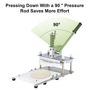 Prensa Manual para Tortillas de 25 cm, Máquina para Hacer Tortillas de Harina, Prensa para Masa de Acero Inoxidable - Product Image 6