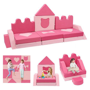 Tapis de sieste modulaire en mousse haute densité pour enfants, matelas combinable créatif avec barrières de sécurité pour usage domestique, de 2 à 4 ans - Product Image 5