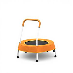 Kids <strong>Trampoline</strong> Indoor Outdoor Jumping Bed Play Toy with Breathable <strong>Canopy</strong> - Product Image 1