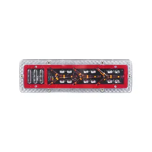 Feux de gabarit latéraux à LED pour remorque, feux stop/frein/clignotant/feux arrière pour camion, camping-car, moto, étanche IP67