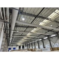 Conduit d'air gonflable de qualité fiable, batterie, sortie HVAC, conception industrielle, hôpital, salle de sport, sous-sol, école