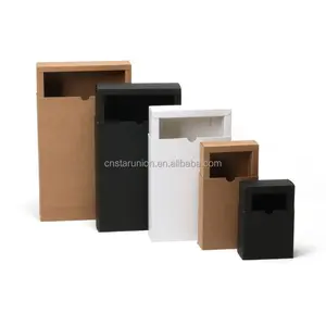 Factory High Quality Customization Kraft Paper Box Pie Gift Packing Drawer Recycled Cardboard Packaging Drawer Carton
