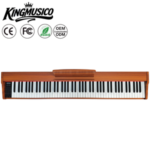 Órgano Eléctrico Portátil <span class=keywords><strong>de</strong></span> 88 Teclas con Peso, Piano Digital con Fuente <span class=keywords><strong>de</strong></span> Sonido Francesa para MIDI |   <span class=keywords><strong>Teclado</strong></span> Multifunción <span class=keywords><strong>de</strong></span> Fábrica OEM - Product Image 4