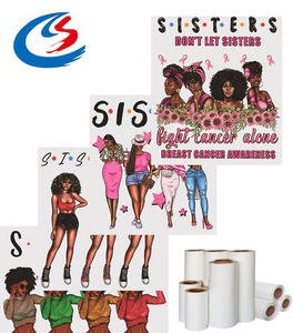 Offre Spéciale famille harmonie soeur transfert de chaleur rouleau autocollants Style différent Dtf impression directe sur film pour vêtements - Product Image 1