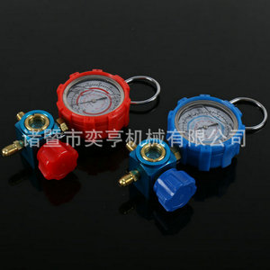 Yiheng Aluminum Pressure <b>Gauge</b> 410 Analog High Low Refrigerant Filling Air Conditioner <b>Gauge</b> With Oil Valve - Product Image 2