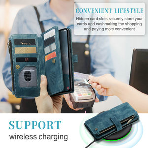 CaseMe Wallet trường hợp Đối với Samsung A54 A53 A23 A34 A12 A52 A33 A13 điện thoại di động Trường hợp đối với Samung S23 S22 S21 siêu S20 FE S24 cộng với - Product Image 2