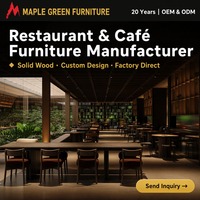 Moderne Bar-Restaurant-Sitzgruppe Möbelset Kommerzieller Esstisch Stuhl Café Coffeeshop Hotel Maßgeschneidertes Design