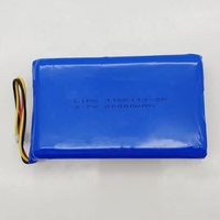 Batterie polymère lithium-ion Hot Sell Lipo 20Ah 1165113-2P 3.7V 20000mAh 11065113 avec PCM et connecteur