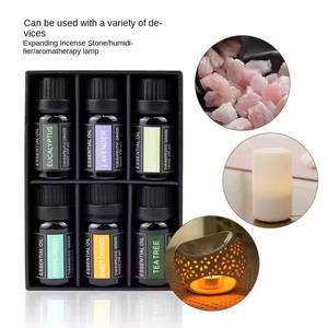 Organic 100% Pure Therapeutic Grade Rose, Sweet Orange, White Tea, Green Tea Difusor de aceite esencial Set para aromaterapia - Product Image 2