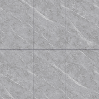 Dalles de pierre frittée de qualité C, finition brillante, blanc uni, 1200*2400*9mm, pour revêtements de sol de salons et projets de construction