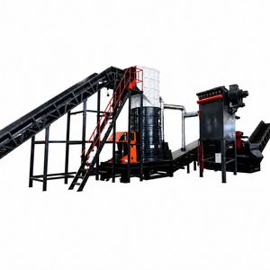 Scrap Steel Metal Crusher Recycling Production Line 300-500kg/Day 32KW PLC Control with <b>Pump</b> Pressure Vessel for <b>Waste</b> Plant - Product Image 1