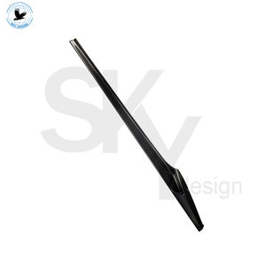 Faldones Laterales de Fibra de Carbono Seca para <span class=keywords><strong>FF</strong></span> 488 GTB Spider, Kit de Carrocería, Parachoques de Fibra de Carbono Nuevo con Recortes para Faros Antiniebla, Negros, Atornillables - Product Image 3