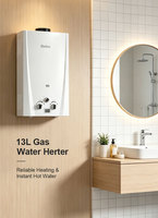 Chauffe-eau instantané au gaz Beiko JSD-E5 10L 20kW, livraison rapide, prix d'usine, échangeur de chaleur en cuivre pur, acier inoxydable, extérieur