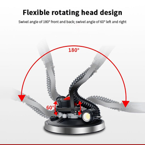 Machine à meuler industrielle sans balais 900W, prix bas, type disque circulaire, vitesse réglable, ponceuse ultra-légère pour la décoration de la maison - Product Image 4