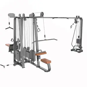 Commercial Grade Indoor Cable Jungle Crossover Machine 5 Multi Stations Gym equipment