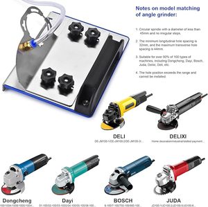 Chất lượng cao 45 độ công nghiệp thép gạch chamfering công cụ với 100 Máy mài góc tập tin đính kèm để cắt và chamfering đá - Product Image 6