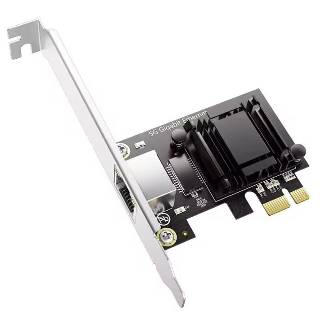 PCIe Network Card Realtek RTL8125B-Turn Internal Ethernet Port 10/100/1000Mbps PCI Express Adapter Card
