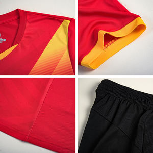 2024 Oem Custom Voetbal Jersey Set Originele Kwaliteit Tackle Voetbal Uniform Zwart Voetbalshirt Team Club Voetbal Uniform Set - Product Image 6