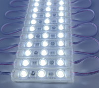 3 ans de garantie Ventes directes d'usine 12 V 1.5W 70*15mm Haute qualité IP68 3030 Module LED étanche bleu clair pour panneau d'affichage