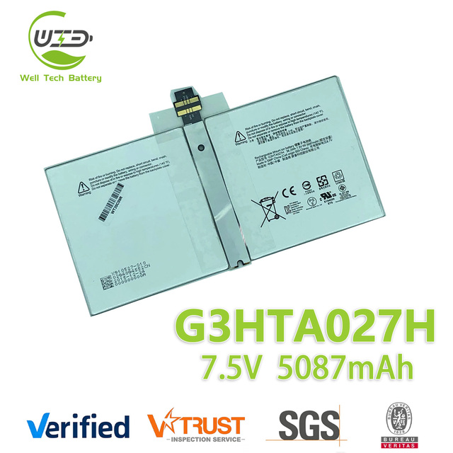 G3HTA027H DYNR01 Replacement Laptop Battery for Microsoft Surface Pro 4 12.3 Inch 1724 Notebook Batteries