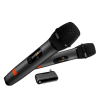 Kabelloses Handmikrofon XLR Kunststoff Metall RGB-Beleuchtung F112 für Gesang KTV Konferenz Lange Akkulaufzeit