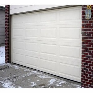 Phong phú thép hiện đại tự động cắt trượt cửa nhà để xe Windproof điều khiển từ xa hoàn thành bề mặt bán buôn cho biệt thự - Product Image 1