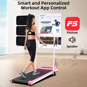Cinta de correr plegable RS Incline para uso doméstico, cinta de correr compacta manual con aplicación <span class=keywords><strong>Fit</strong></span> Show - Product Image 6