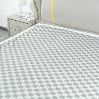 Couverture à carreaux gris couverture en peluche super douce pour canapé couverture légère en microfibre pelucheuse pour canapé-lit utilisation toutes saisons