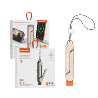 SOMOSTEL SMS-BZ37 240W Max Adaptor TYPE-C Dengan Braket Lipat untuk Pengisian Daya Ponsel 360 °   Rotasi Dengan Penyangga