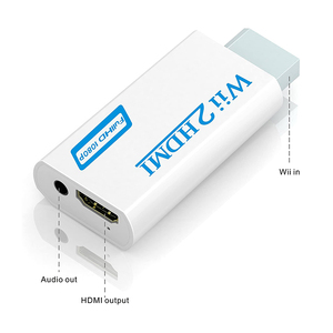 <span class=keywords><strong>Wii</strong></span> to <span class=keywords><strong>HDMI</strong></span> Converter 1080P Device <span class=keywords><strong>Wii</strong></span> <span class=keywords><strong>HDMI</strong></span> Adapter with 3.5mm Audio Jack&amp;<span class=keywords><strong>HDMI</strong></span> Output Compatible with <span class=keywords><strong>WII</strong></span> <span class=keywords><strong>U</strong></span> HDTV - Product Image 1
