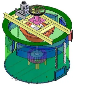 Alta-tecnologia Circular Máquinas De Flotação de Grandes Células até 680m3 cada made in China