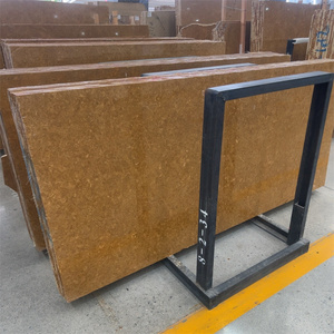 بلاط ذهبي فاخر أصفر ذهبي لأرضيات بيوت الكنيسة رخام بيج بتصميم أنيق للكنيسة - Product Image 1