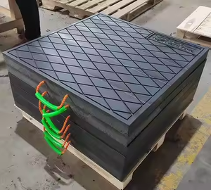 Uhmwpe हटाने पैड भारी लोड क्षमता पे ट्रेलर प्लेट जैक पैड रंगीन क्रेन पैर समर्थन चटाई प्लास्टिक पैड बिक्री - Product Image 4