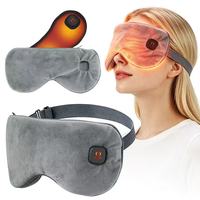 Masque oculaire chauffant sans fil rechargeable par USB, appareil portable pour soulager les yeux