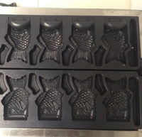 Gaufre de gâteau Taiyaki faisant la machine 220V bon état de haute qualité à vendre prix bon marché
