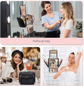 Bolsa de Maquillaje de Viaje Suave para Mujer, Venta al por Mayor de Fábrica, con Diseño de Mano, Bolsa de Almacenamiento de Cosméticos para Uso Diario y Viajes - Product Image 6