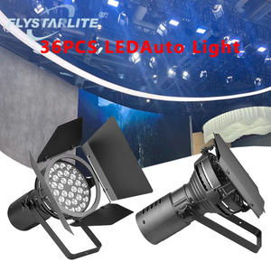 Projecteur <span class=keywords><strong>LED</strong></span> Flystarlight blanc chaud + blanc froid, indice de protection IP20, contrôlé par DMX512, 36x10W, pour exposition automobile et éclairage de scène - Product Image 3