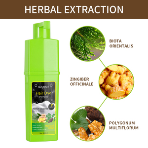 Spedizione veloce in magazzino <span class=keywords><strong>shampoo</strong></span> per capelli neri veloci oem a base di erbe originali tinti da 200ML - Product Image 2