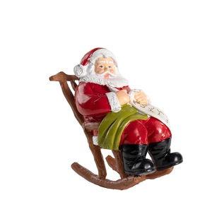 Soprammobili scultura in resina babbo natale statua di natale natale natale forniture Festive regali da tavolo ornamento da tavolo - Product Image 6