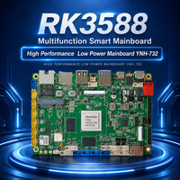 Placa de Control de Gateway Industrial YNH 732 2026 RK3588 Gigabit RS485 5G WiFi 6 para Redes de Dispositivos Edge AIoT