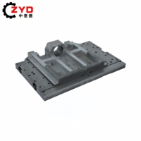 Processus de résine phénolique de moulage au sable OEM fonte grise CNC Machine lit accessoires service de coulée