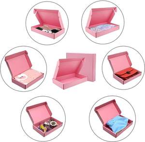 Thắng bay có thể tùy chỉnh và in giá rẻ cao cấp mạnh mẽ tái chế giấy sóng Hộp máy bay Hộp gấp hộp màu - Product Image 4