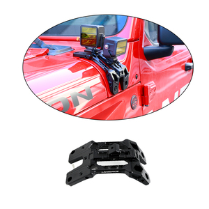 Aluminium-Motorhaubenhalterung Kamerahalterung Gopro-Halterung für Jeep Wrangler JL - Product Image 1