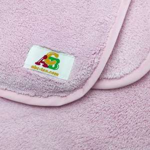 Toalla de baño de piscina de bebé al por mayor con capucha niños suave color sólido Albornoz niños con capucha Toalla de playa Poncho - Product Image 6