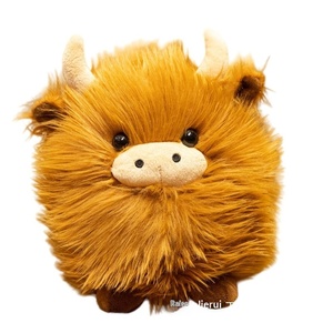 Großhandel: Premium Highland-Kuh-Stofftier mit langem Plüsch, kleiner Mindestbestellmenge, flauschig, kuschelig, als Geburtstagsgeschenk für Kinder und Erwachsene, hohe Gewinnspanne - Product Image 1
